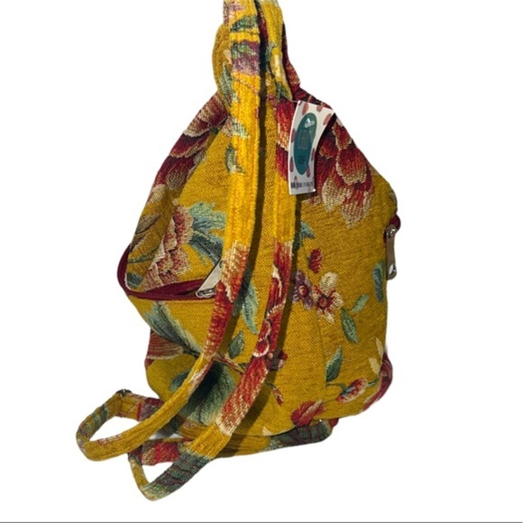 C. Felis - Autumn Fall Floral Colors - Bolsos - Women's Small Backpack Purse - Picture 6 of 15